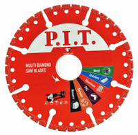 Диск алмазный сегментный по металлу   115x22,2x2,2 мм (P.I.T.) ACTW11-0115