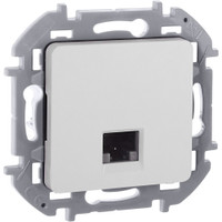 Розетка компьютерная RJ45 категория 5Е UTP белый INSPIRIA (IEK) 673825
