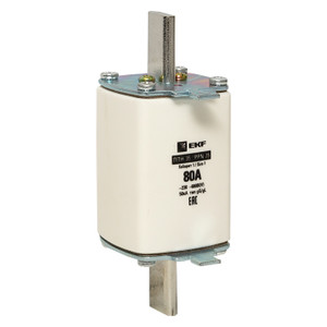 Вставка плавкая ППН-35 250/80А габарит 1 (EKF) fus-35/250/80