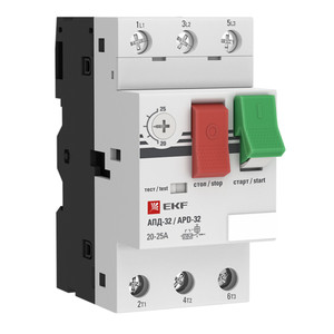 Автомат пуска двигателя АПД-32 20-25А (EKF) apd2-20-25