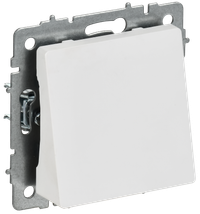 BRITE Вывод кабеля МВ10-БрАБ арктический белый IEK (IEK) BR-VK10-0-K91