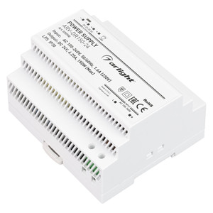 Блок питания ARV-DR150-24 (24V, 6.25A, 150W) (, IP20 DIN-рейка) (Arlight) 035700