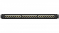 Патч-панель 19'',1U,CAT5E, 24 модуля RJ45, неэкранир ованная (DKC) RN5PPU24