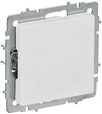 BRITE Заглушка с суппортом МЗ10-БрАБ арктический белый IEK (IEK) BR-PL10-K91