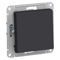 Выключатель с самовозвратом ATLASDESIGN схема 1 10АХ механизм карбон (Systeme Electric) ATN001015