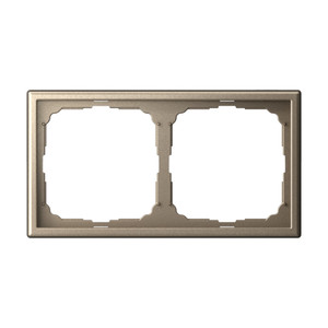 ARTGALLERY рамка 2-постовая, универсальная, шампань (Systeme Electric) GAL000502