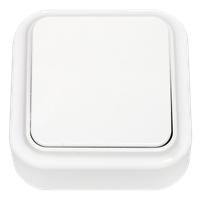 Выключатель одноклавишный наружный Пралеска (БелТИЗ) А16-131