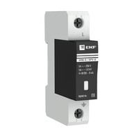 Ограничитель перенапряжения импульсный ОПВ-D 1п 5кА 230В (EKF) opv-d1