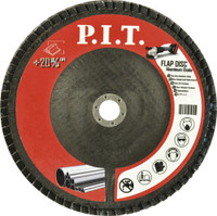 Круг лепестковый шлифовальный   180x22,2 мм A120 (P.I.T.) APLS01-18012