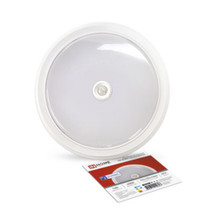 Светильник светодиодный СПБ-2Д-КРУГ 14Вт 4000К 1100Лм 210мм с настраиваемым датчиком белый IN HOME (IN-HOME) 4690612020693