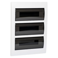 Щит распределительный встраиваемый ЩРв-П-45 IP40 пластиковый (EKF) pb40-v-45