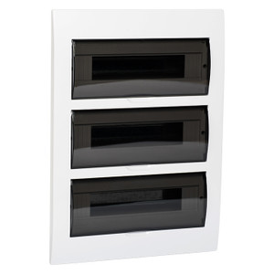 Щит распределительный встраиваемый ЩРв-П-45 IP40 пластиковый (EKF) pb40-v-45