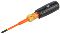 Отвертка диэлектрическая SLIM PH1х80 Т3 ARMA2L 5 (IEK) A2L5-SC31-T3-PH-10-080