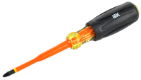 Отвертка диэлектрическая SLIM PZ2х100 Т3 ARMA2L 5 (IEK) A2L5-SC31-T3-PZ-20-100