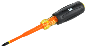 Отвертка диэлектрическая SLIM PZ2х100 Т3 ARMA2L 5 (IEK) A2L5-SC31-T3-PZ-20-100