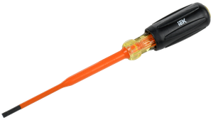 Отвертка диэлектрическая SLIM SL3,5х100 Т3 ARMA2L 5 (IEK) A2L5-SC31-T3-SL-35-100