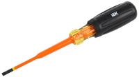 Отвертка диэлектрическая SLIM SL4,0х100 Т3 ARMA2L 5 (IEK) A2L5-SC31-T3-SL-40-100