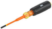 Отвертка диэлектрическая SLIM PZ/SL1х80 Т3 ARMA2L 5 (IEK) A2L5-SC31-T3-ZS-10-080