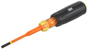 Отвертка диэлектрическая SLIM PZ/SL1х80 Т3 ARMA2L 5 (IEK) A2L5-SC31-T3-ZS-10-080