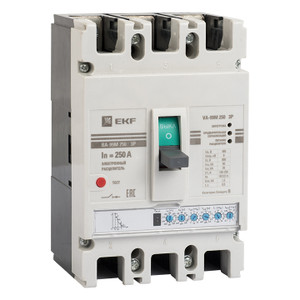 Выключатель автоматический ВА-99М 250/250А 3P 50кА с электронным расцепителем PROxima (EKF) mccb99-250-250me