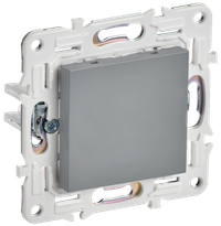 SKANDY Заглушка с суппортом SK-C01Gr серый IEK (IEK) SK-PL10-K03
