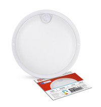 Светильник светодиодный герметичный СПП ИД-1565-КРУГ 15Вт 6500К 1350Лм с инфракрасным датчиком IP65 140мм IN HOME (IN-HOME) 4690612044057