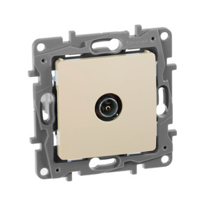 Розетка TV тип звезда слоновая кость ETIKA (IEK) 672351