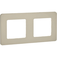 Рамка 2-местная слоновая кость INSPIRIA (IEK) 673941