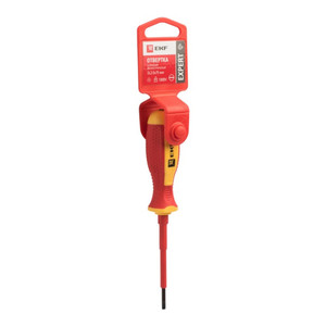 Отвертка Expert SL3x75 мм 1000В (EKF) sl-3-75-exp-in