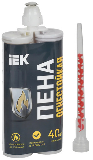 Пена огнестойкая ИНЗАПЕН-П 380мл (картридж) (IEK) CPO12-3-380