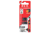 Бита ударная   H5x25 мм 3 шт в уп. (P.I.T.) ASDR01-25H5