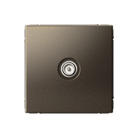ARTGALLERY TV ТВ розетка проходная 4DB, механизм, мокко (Systeme Electric) GAL000692