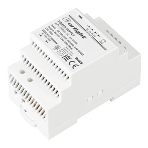 Блок питания ARV-DR60-24 (24V, 2.5A, 60W) (ARL, IP20 DIN-рейка) (Arlight) 031086