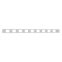 Органайзер кабельный вертикальный для стойки внешний с окнами, ширина 95мм 38U PROxima (EKF) ITACOV38