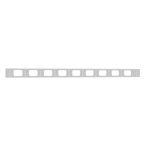 Органайзер кабельный вертикальный для стойки внешний с окнами, ширина 95мм 38U PROxima (EKF) ITACOV38