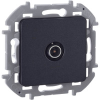 Розетка TV тип звезда антрацит INSPIRIA (IEK) 673853