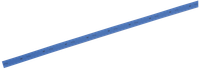 Трубка термоусаживаемая ТТУ 4/2 синяя (1м) (IEK) UDRS-D4-1-K07