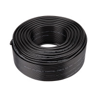 Кабель коаксиальный RG-58 A/U 50 Ом Cu/Al/Cu 64%  бухта 100м черный, REXANT (REXANT) 01-2003