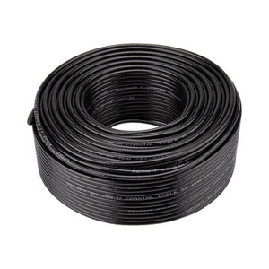 Кабель коаксиальный RG-58 A/U 50 Ом Cu/Al/Cu 64%  бухта 100м черный, REXANT (REXANT) 01-2003