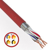 Кабель для пожарной сигнализации КПСВЭВнг(А)-LS 2x2x0,50 кв.мм , 200м, (REXANT) 01-4865-1