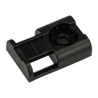 Площадка под стяжку для прямого монтажа, черная (100 шт/уп) , (REXANT) 07-2106