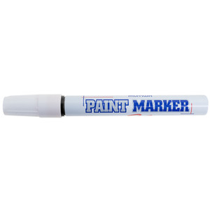 Маркер-краска MunHwa 4 мм, черная, нитрооснова (REXANT) 08-7601