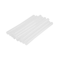 Стержни клеевые диаметр 7 мм, 100 мм, прозрачные (упак - 12 шт.) (REXANT) 09-1010