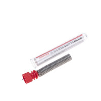 Припой с канифолью ПОС-61, 10 г, 1.0 мм, (олово 61%, свинец 39%) (REXANT) 09-3101