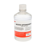 Флюс для пайки , КИСЛОТА ОРТОФОСФОРНАЯ, 500 мл, флакон (REXANT) 09-3638