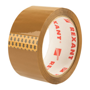 Скотч упаковочный 48мм х 50мкм, коричневый, рулон 66м (REXANT) 09-4212
