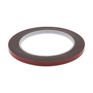 Двухсторонний скотч, серый, на HBA акриловой основе, 6 мм, ролик 5 м (REXANT) 09-6006