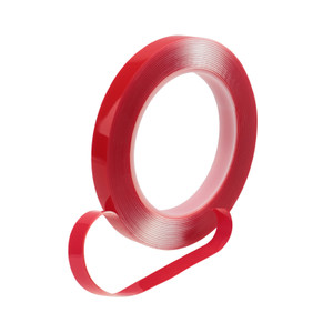 Двухсторонний скотч, прозрачный, на акриловой основе, 12 мм, ролик 5 м (REXANT) 09-6512