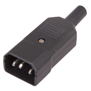 Штекер сетевой на шнур C14, (REXANT) 11-0003