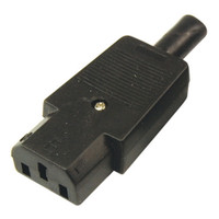 Штекер сетевой на шнур C13, (REXANT) 11-0004